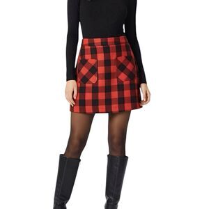 Divided by H&M Womens Skirt Size 8 Plaid Mini Preppy Punk Edgy Buffalo Tartan